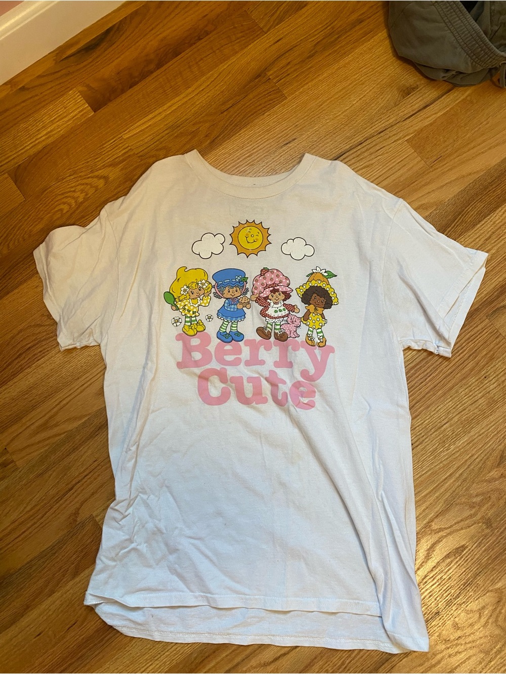 Strawberry Shortcake 'Berry Cute' White Graphic Tee